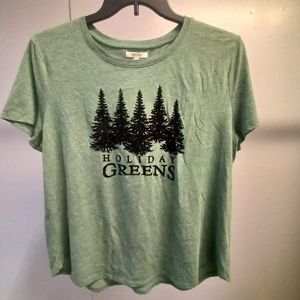 Maurices Holiday Greens T-Shrt